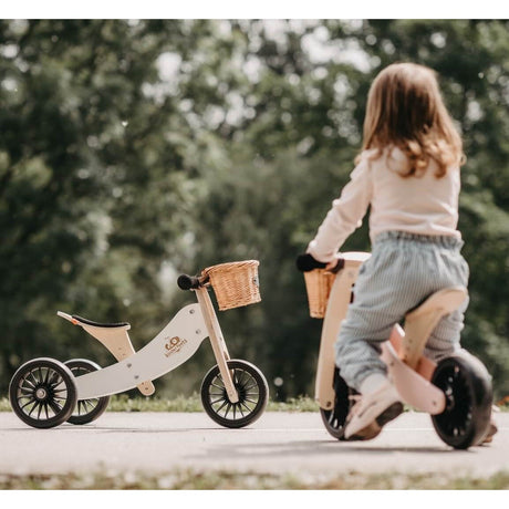 Vélo d'équilibre 2-en-1 Tiny Tot PLUS - Blanc-Jeux d'extérieur-Kinderfeets-Comme des Pirates