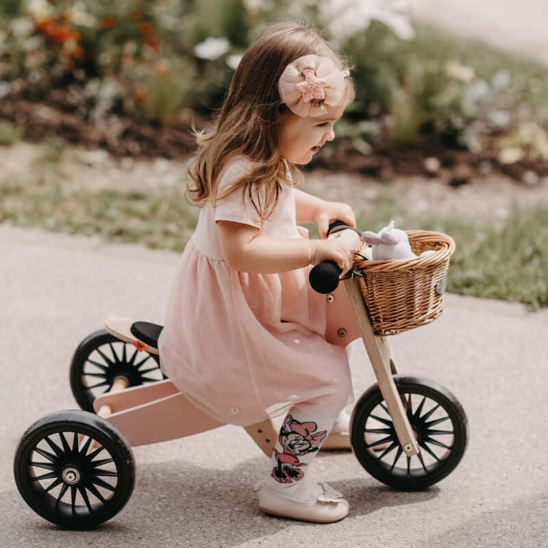 Vélo d'équilibre 2-en-1 Tiny Tot PLUS - Rose-Kinderfeets-Comme des Pirates