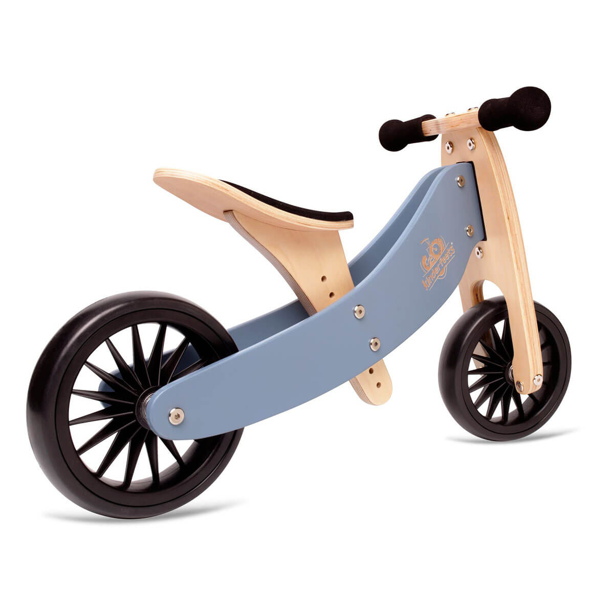 Vélo d'équilibre 2-en-1 Tiny Tot PLUS - Slate Blue-Kinderfeets-Comme des Pirates