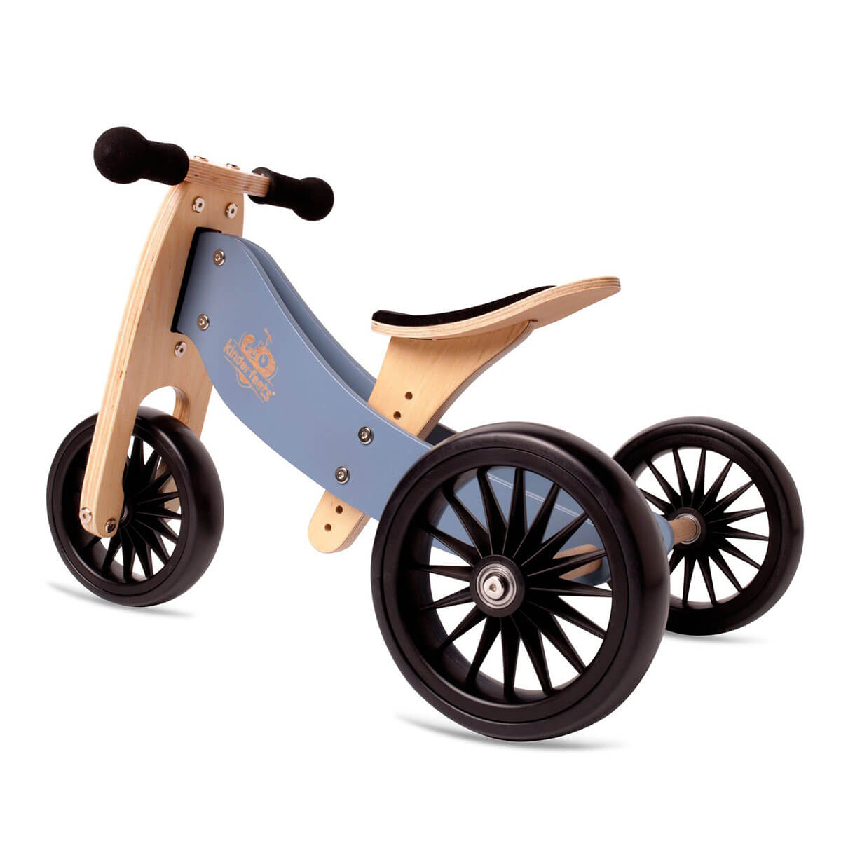 Vélo d'équilibre 2-en-1 Tiny Tot PLUS - Slate Blue-Kinderfeets-Comme des Pirates