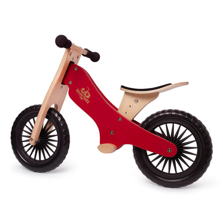 Vélo d'équilibre classique - Rouge cerise-Jeux d'extérieur-Kinderfeets-Comme des Pirates