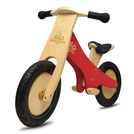 Vélo d'équilibre classique - Rouge cerise - Jeux d'extérieur by Kinderfeets