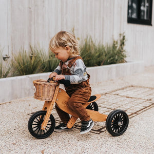 Vélo d'équilibre évolutif Tiny Tot Plus - Bambou - Jeux d'extérieur by Kinderfeets