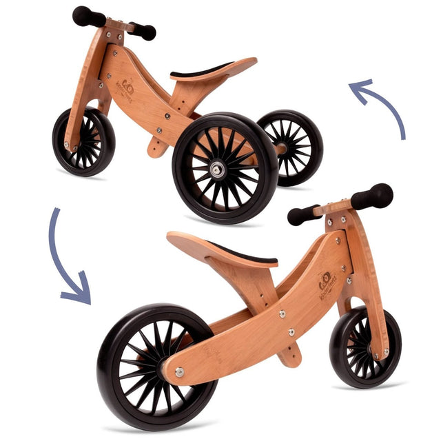 Vélo d'équilibre évolutif Tiny Tot Plus - Bambou - Jeux d'extérieur by Kinderfeets