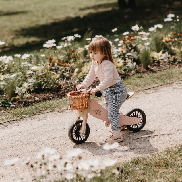 Vélo d'équilibre évolutif Tiny Tot Plus - Rose - Jeux d'extérieur by Kinderfeets