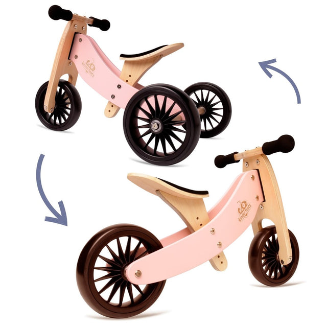 Vélo d'équilibre évolutif Tiny Tot Plus - Rose - Jeux d'extérieur by Kinderfeets