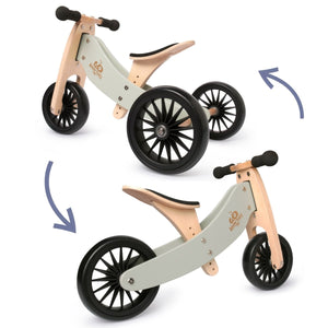 Vélo d'équilibre évolutif Tiny Tot Plus - Silver Sage - Jeux d'extérieur by Kinderfeets