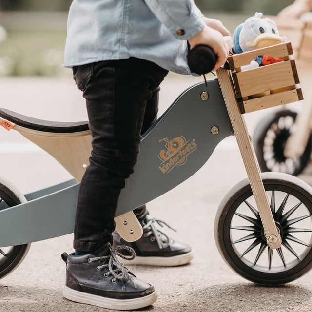 Vélo d'équilibre évolutif Tiny Tot PLUS - Slate Blue - Jeux d'extérieur by Kinderfeets