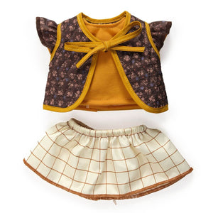 Vêtements de poupée Lovely - Tenue Capucine - Accessoires poupée by Djeco