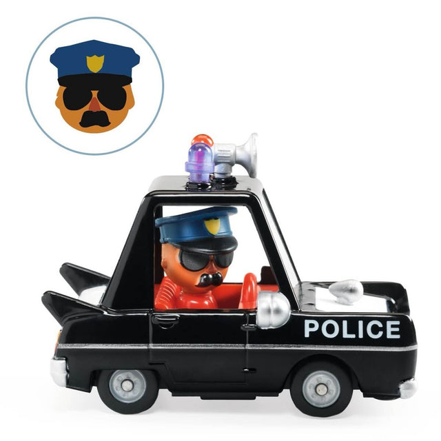 Voiture Crazy Motors - Hurry Police - Véhicules de jeu by Djeco