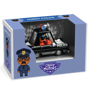 Voiture Crazy Motors - Hurry Police - Véhicules de jeu by Djeco