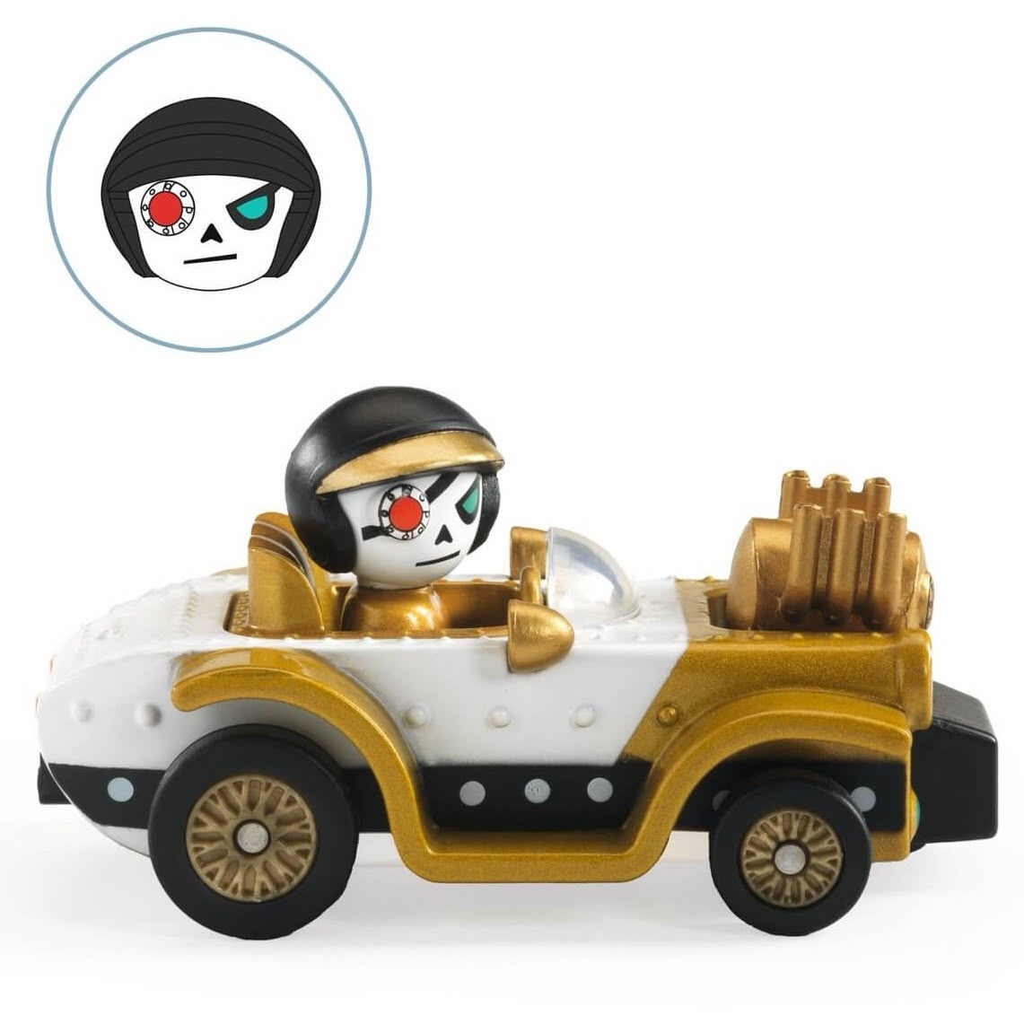 Voiture de course Crazy Motors - Motor Skull - Véhicules de jeu by Djeco