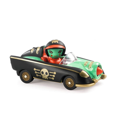 Voiture de course Crazy Motors - Pirate Wheels-Djeco-Comme des Pirates