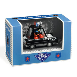 Voiture de ville Crazy Motors - Hurry Police-Djeco-Comme des Pirates