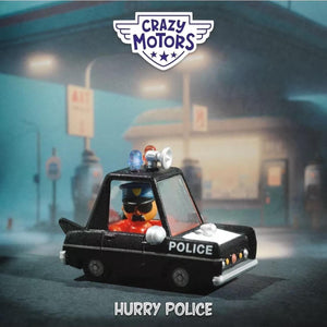 Voiture de ville Crazy Motors - Hurry Police-Véhicules de jeu-Djeco-Comme des Pirates