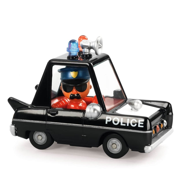 Voiture de ville Crazy Motors - Hurry Police-Djeco-Comme des Pirates