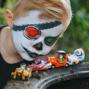 Voiture de ville Crazy Motors - Red Skull - Véhicules de jeu by Djeco