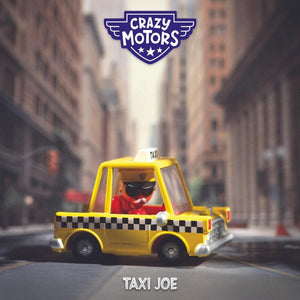 Voiture de ville Crazy Motors - Taxi Joe - Véhicules de jeu by Djeco