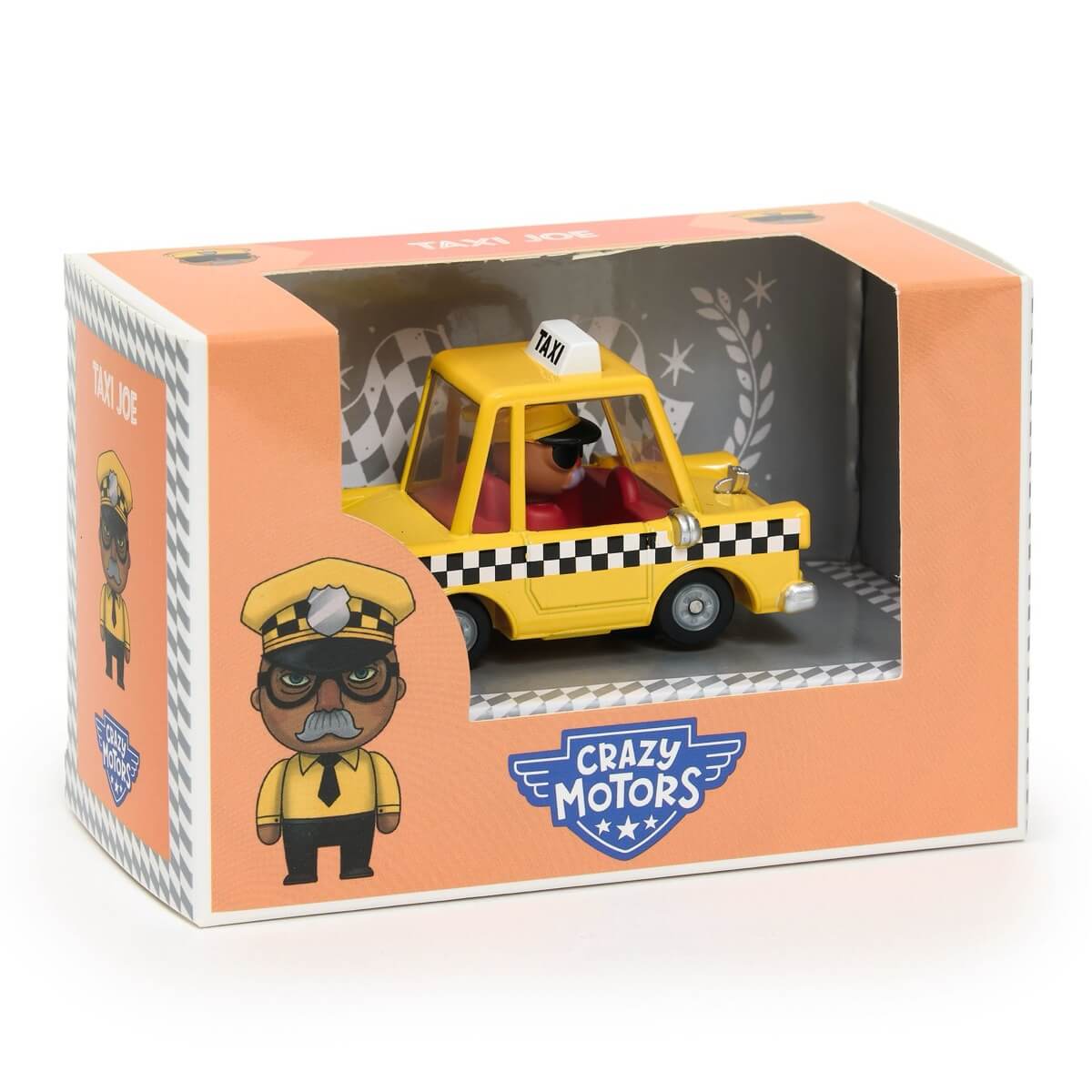 Crazy Motors City Car - Taxi Joe – Comme des Pirates