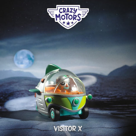 Voiture de ville Crazy Motors - Visitor X - Véhicules de jeu by Djeco