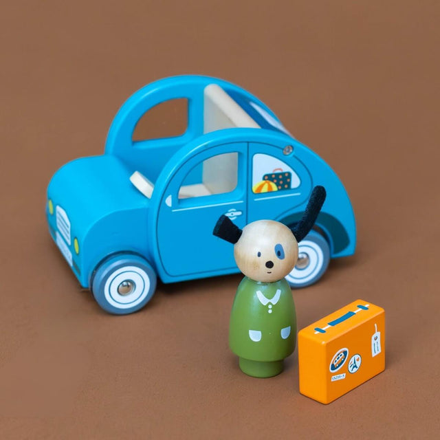 Voiture en bois La Grande Famille - Véhicules de jeu by Moulin Roty