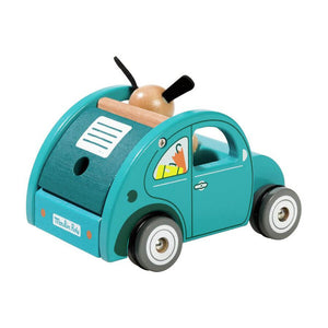 Voiture en bois La Grande Famille - Véhicules de jeu by Moulin Roty