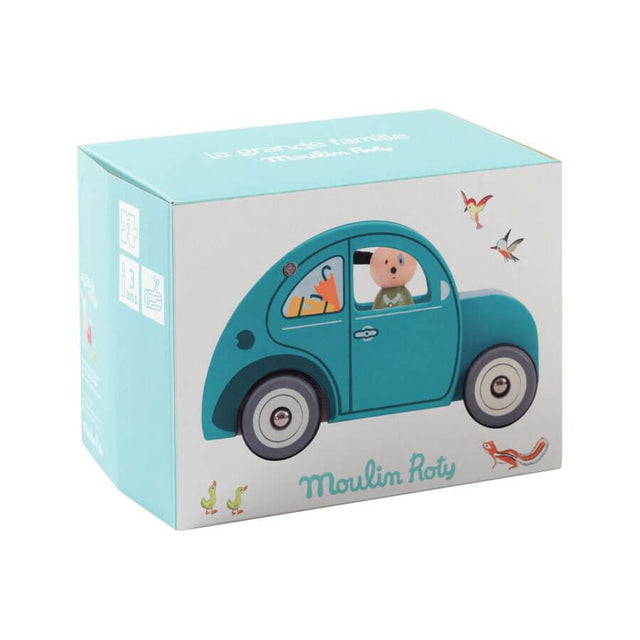 Voiture en bois La Grande Famille - Véhicules de jeu by Moulin Roty