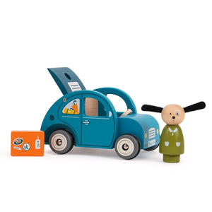 Voiture en bois La Grande Famille - Véhicules de jeu by Moulin Roty