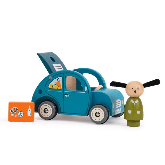 Voiture en bois La Grande Famille - Véhicules de jeu by Moulin Roty