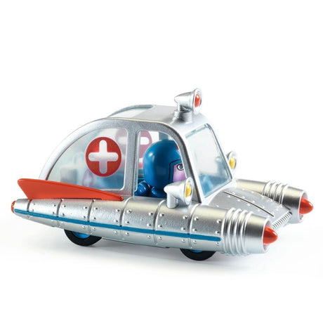 Voiture métallique Space Ambulance - Véhicules de jeu by Djeco