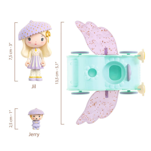 Voiture nuage Tinyly - Jil & Jerry de Djeco