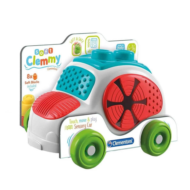 Voiture sensorielle Soft Clemmy-Jouets d'éveil-Clementoni-Comme des Pirates